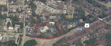 4917 Waters Edge Dr, Raleigh, NC - AERIAL  map view