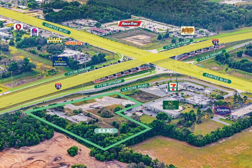 6385 La Rose Rd, Brooksville, FL à vendre - Aérien - Image 3 de 10