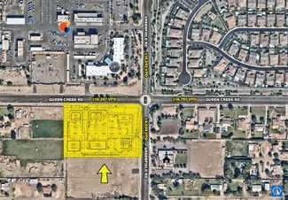 Plus de détails pour Greenfield Rd & Queen Creek Rd, Gilbert, AZ - Terrain à louer