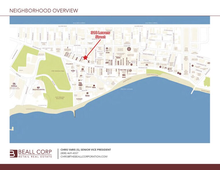 310-314 Lewers St, Honolulu, HI à louer - Photo du bâtiment - Image 2 de 11