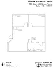 637 S 48th St, Tempe, AZ for lease Floor Plan- Image 2 of 6