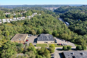 1020-1030 Alcon St, Pittsburgh, PA - AÉRIEN  Vue de la carte