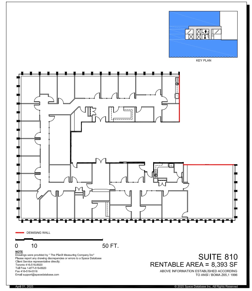 1867 Yonge St, Toronto, ON à louer Plan d’étage- Image 1 de 1