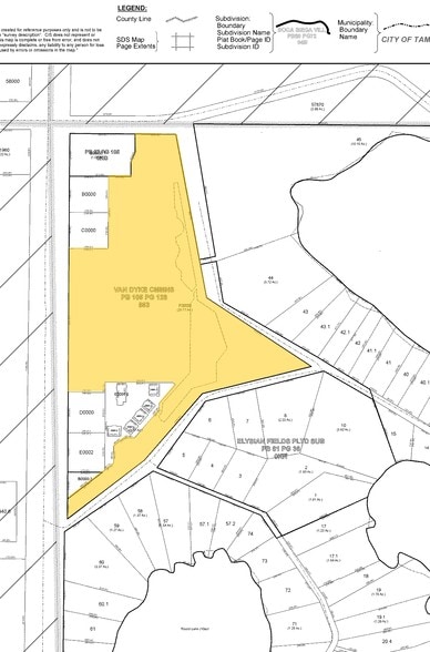17630 N Dale Mabry Hwy, Lutz, FL à louer - Plan cadastral - Image 2 de 26