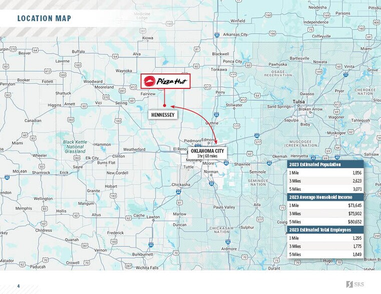 302 E Jack Choate Ave, Hennessey, OK à vendre - Photo du bâtiment - Image 3 de 3