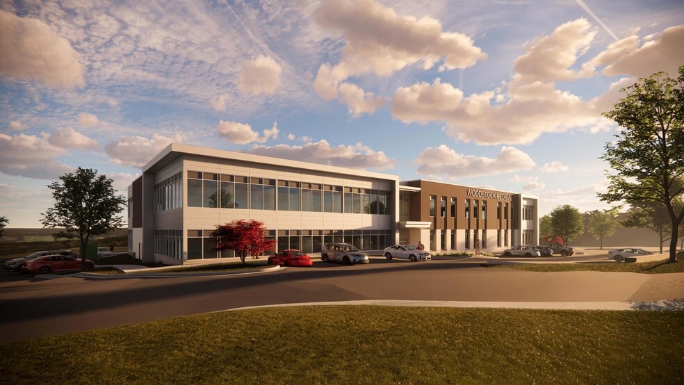 7355 Main St, Woodstock, GA for lease - Building Photo - Image 1 of 8