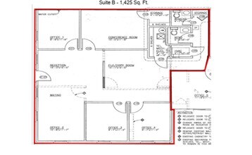 3723 Old Forest Rd, Lynchburg, VA à louer Plan d’étage- Image 1 de 1