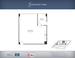 5757 Alpha Rd, Dallas, TX à louer Plan d’étage- Image 1 de 1