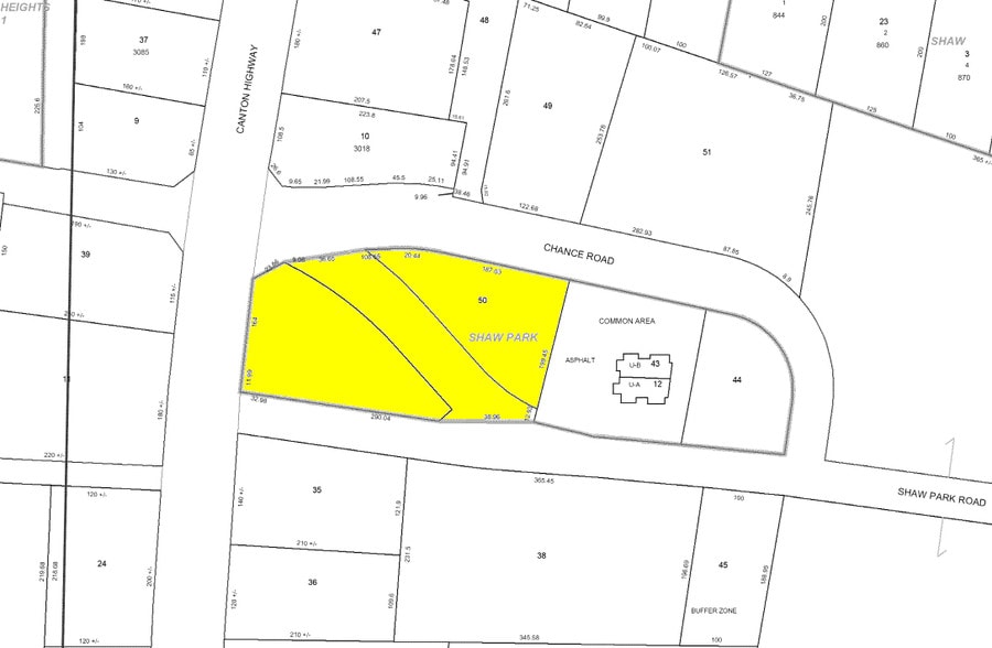 3020 Canton Rd, Marietta, GA for lease - Plat Map - Image 2 of 3
