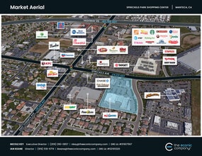 261 Spreckels Dr, Manteca, CA - Aerial  map view - Image1