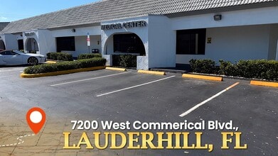 7100 W Commercial Blvd, Lauderhill, FL for lease - Commercial Listing Video