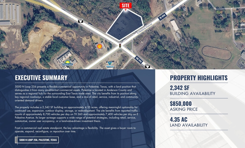 5000 S Loop 256, Palestine, TX for sale - Building Photo - Image 2 of 5