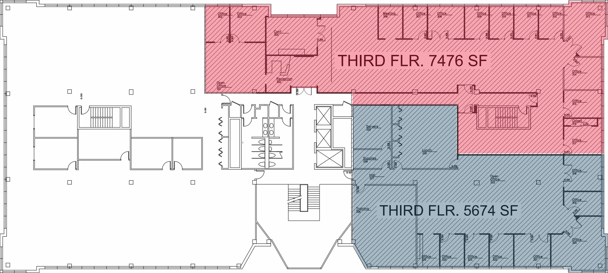26301 Curtiss Wright Pky, Richmond Heights, OH à louer Plan d’étage- Image 1 de 2