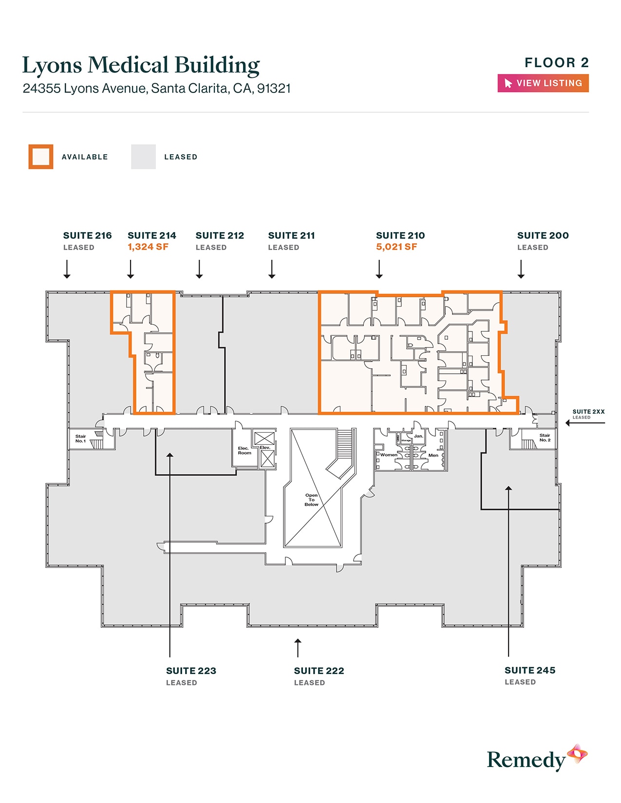 24355 Lyons Ave, Santa Clarita, CA for lease Floor Plan- Image 1 of 1