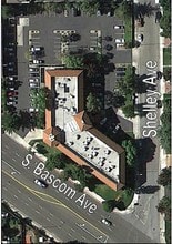 3425 S Bascom Ave, Campbell, CA - Aérien Vue de la carte
