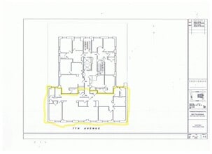 850 Seventh Ave, New York, NY for lease Floor Plan- Image 1 of 1