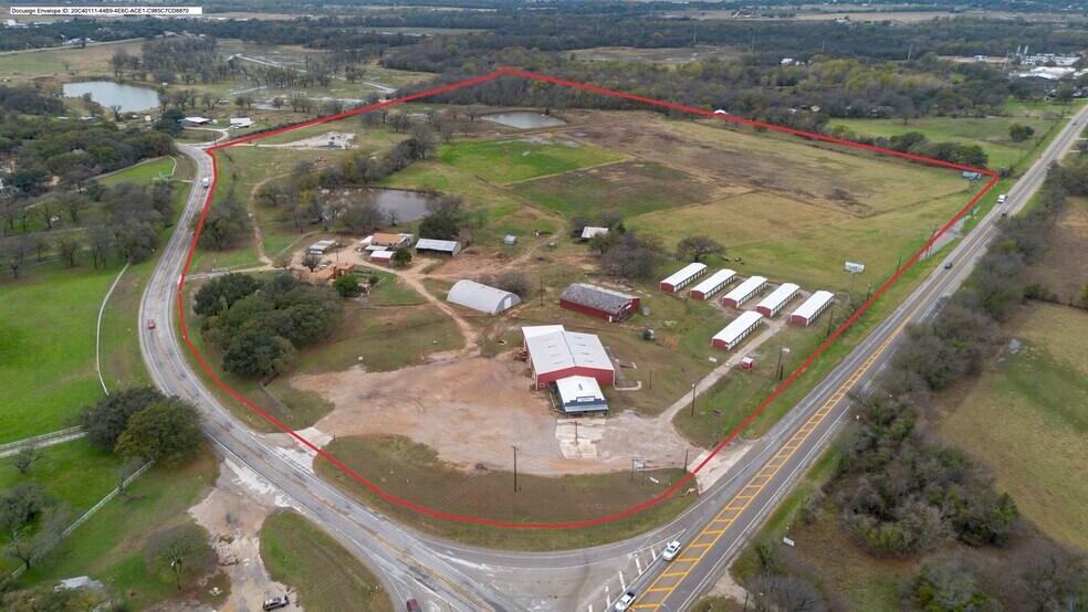 196 FM 718, Rhome, TX à vendre - Aérien - Image 2 de 4