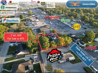 Plus de détails pour 1022 N State St, Greenfield, IN - Vente au détail à vendre