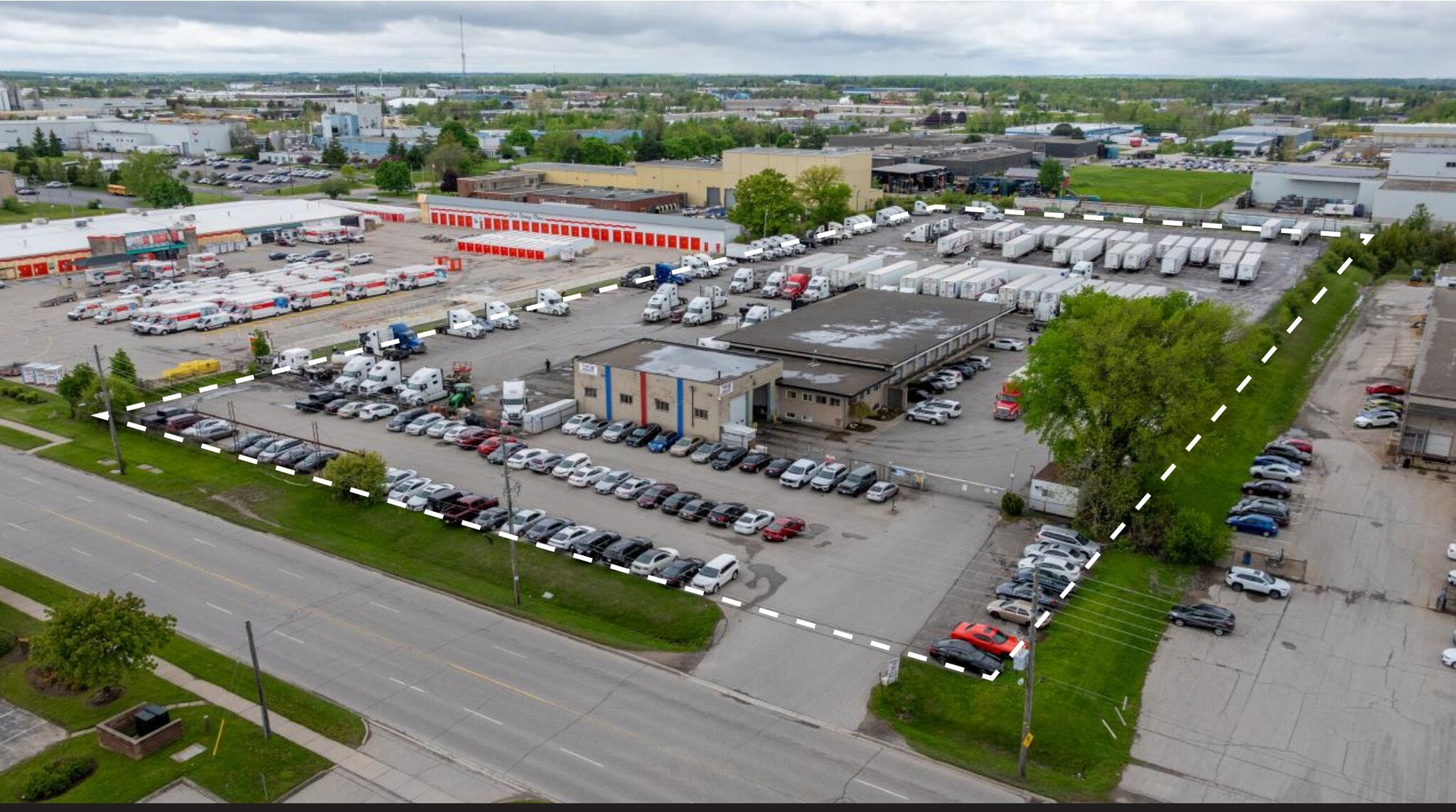 367 Speedvale Ave W, Guelph, ON for lease Aerial- Image 1 of 7