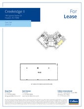 110-140 Cypress Station Dr, Houston, TX for lease Floor Plan- Image 1 of 1