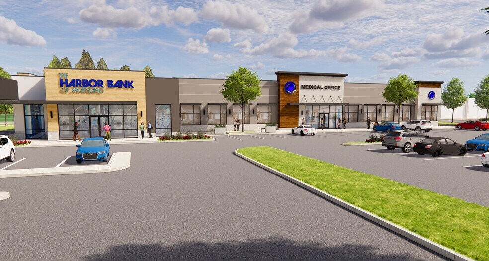 US Route 301 & US Route 5 - Building E, Waldorf, MD à louer - Photo du bâtiment - Image 2 de 3