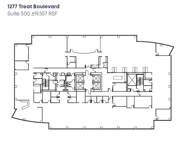 1255 Treat Blvd, Walnut Creek, CA for lease Floor Plan- Image 1 of 1