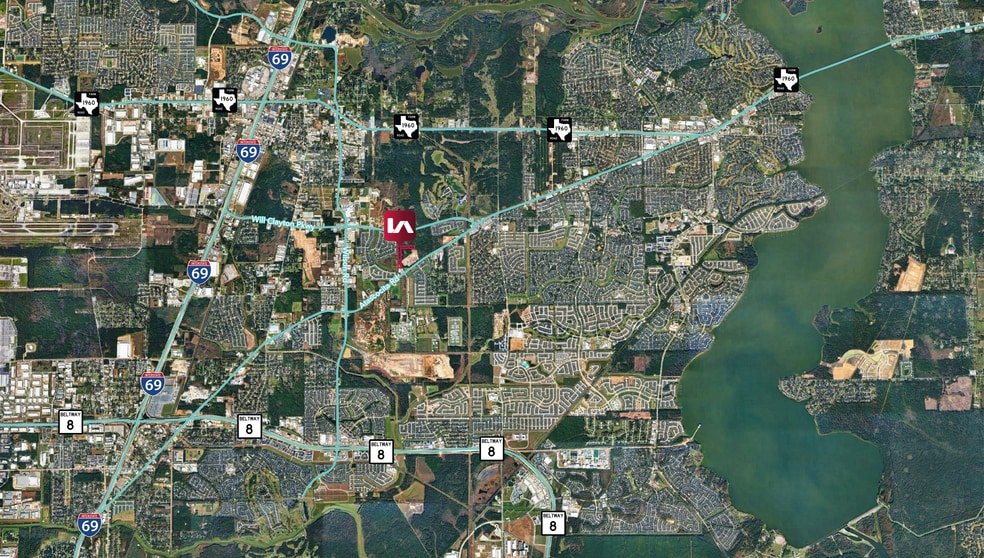 0 Atascocita Rd, Humble, TX for sale - Aerial - Image 3 of 3