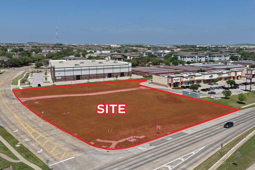 NEC SH-121 & Rockbrook Dr, Lewisville, TX à vendre - Photo du bâtiment - Image 1 de 3