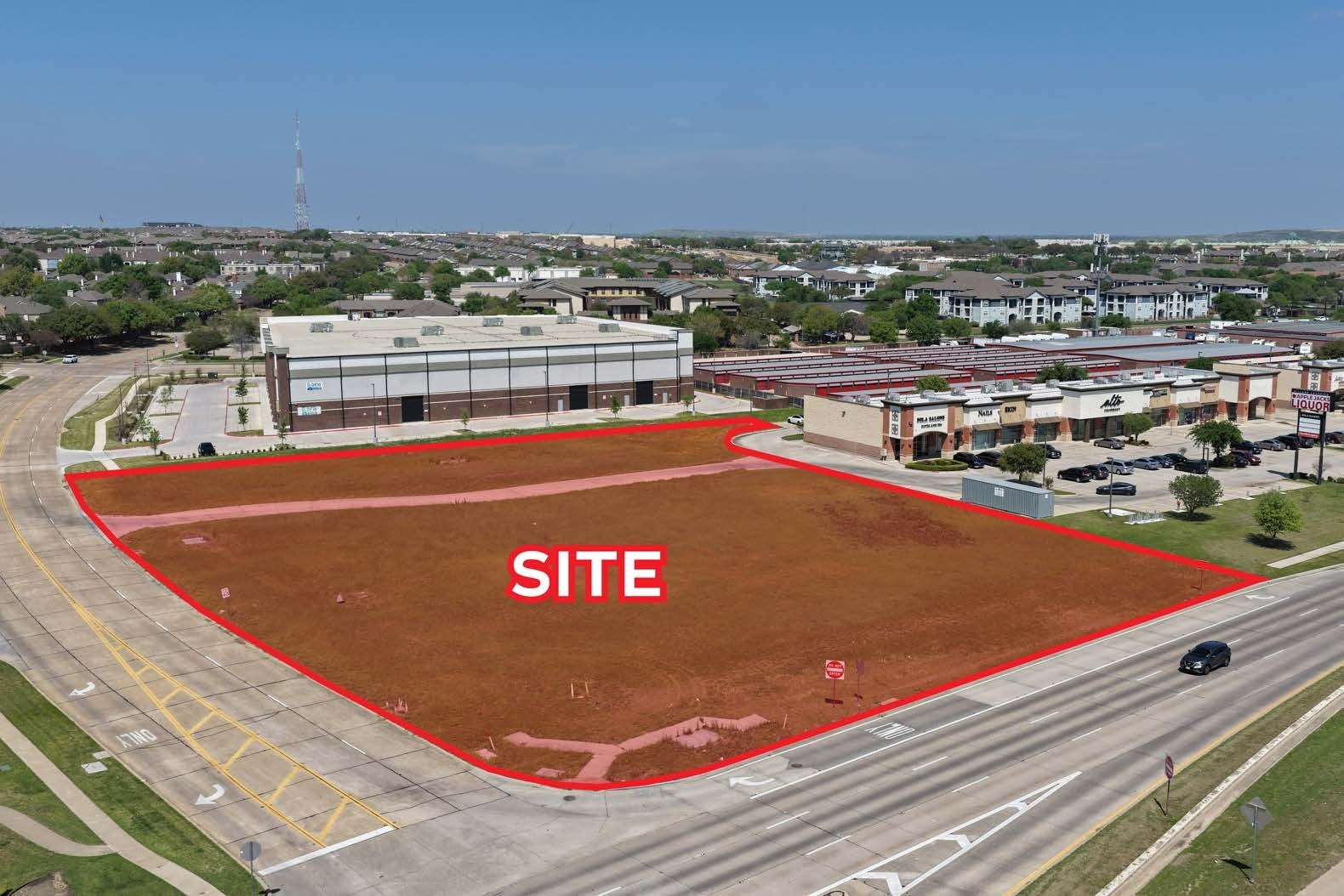 NEC SH-121 & Rockbrook Dr, Lewisville, TX à vendre Photo du bâtiment- Image 1 de 4