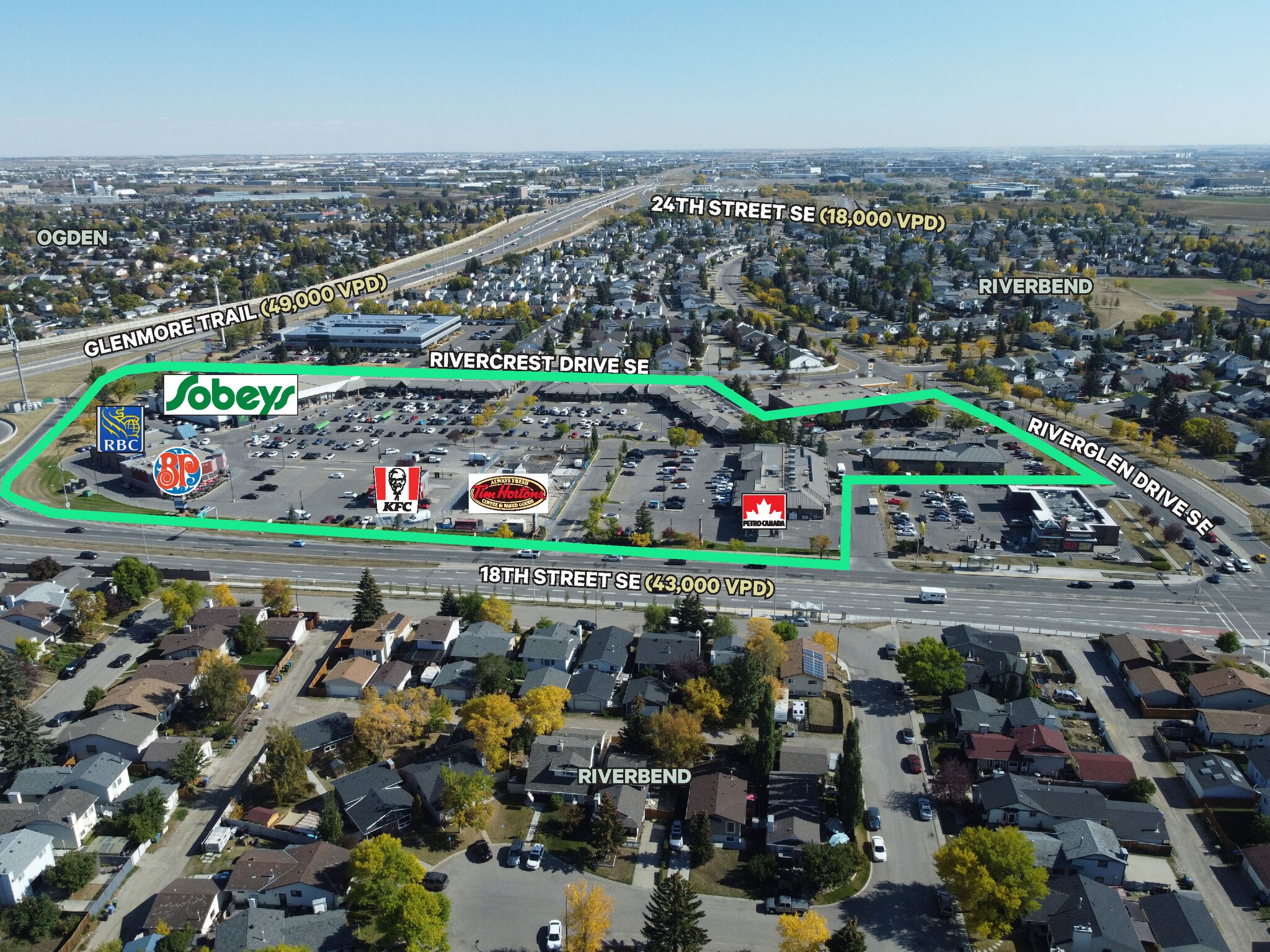 8338 18 St SE, Calgary, AB à vendre Aérien- Image 1 de 1