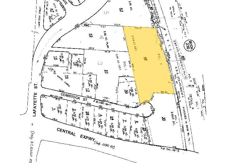 715 Comstock St, Santa Clara, CA for sale - Plat Map - Image 2 of 3