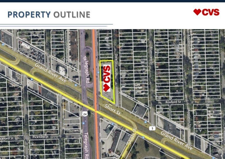 18585 Dale St, Detroit, MI à vendre - Aérien - Image 2 de 2