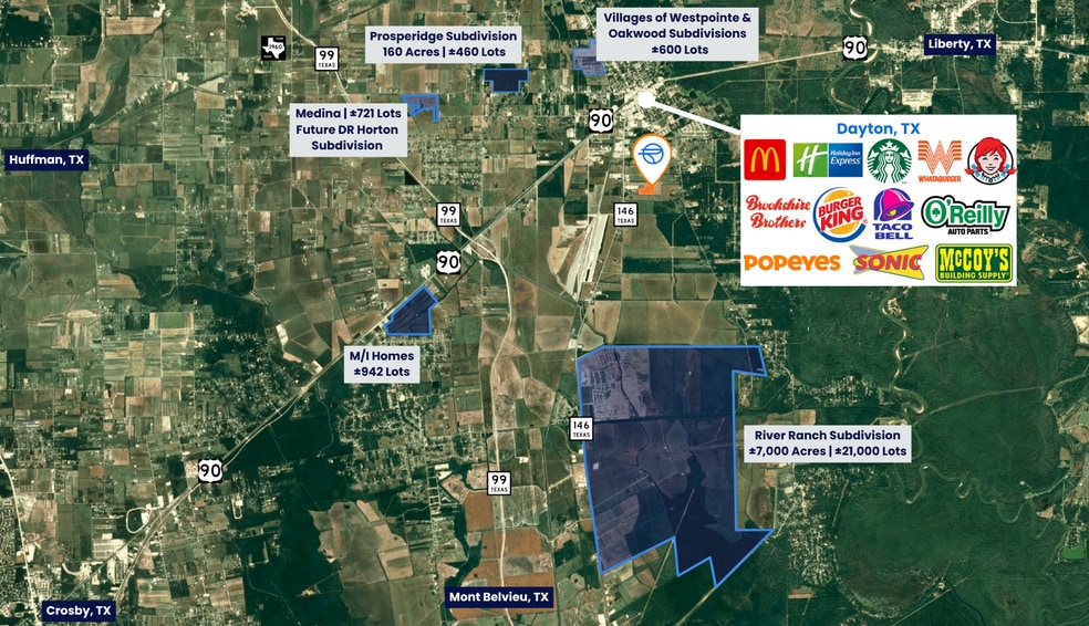 County Road 492, Dayton, TX for sale - Building Photo - Image 1 of 22