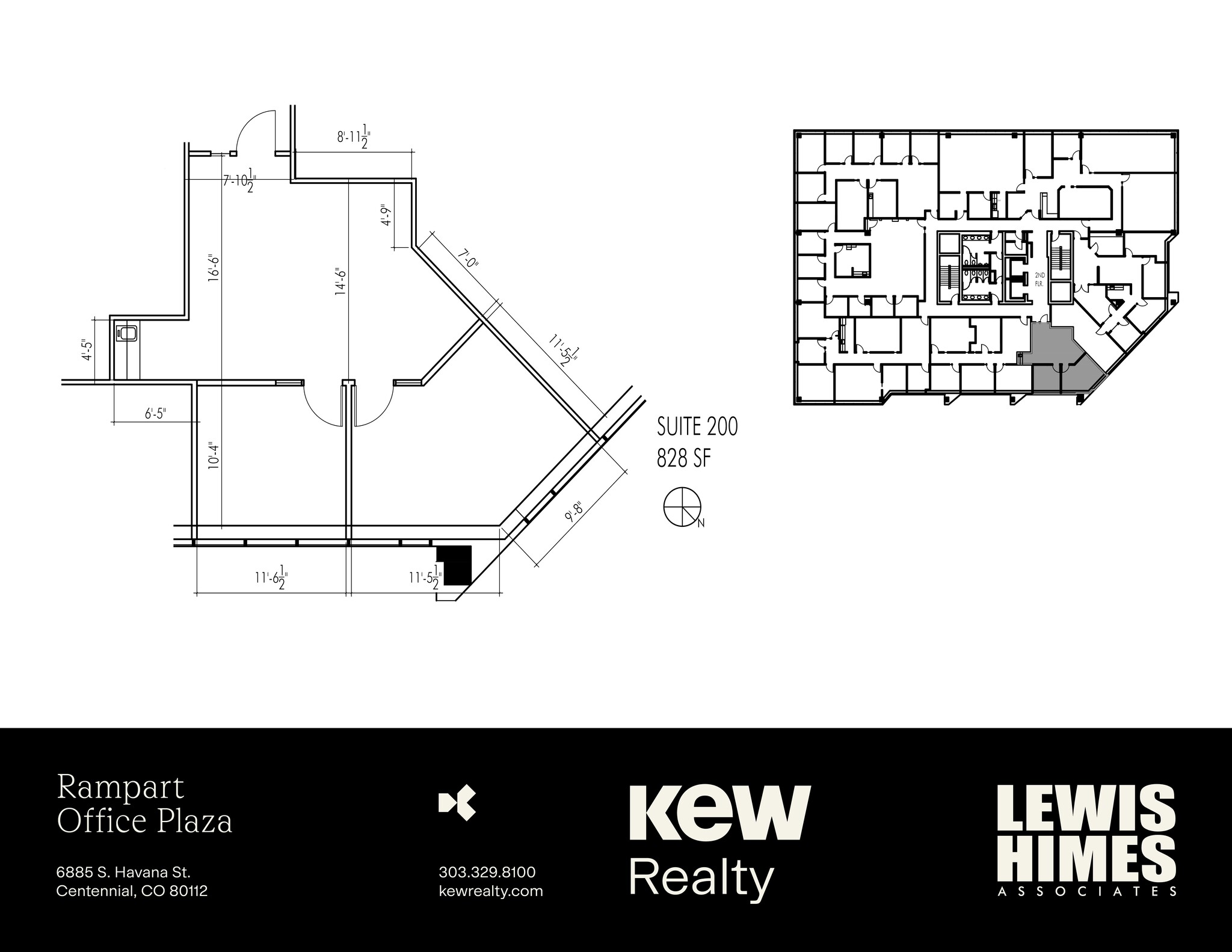 6855 S Havana St, Centennial, CO for lease Site Plan- Image 1 of 1