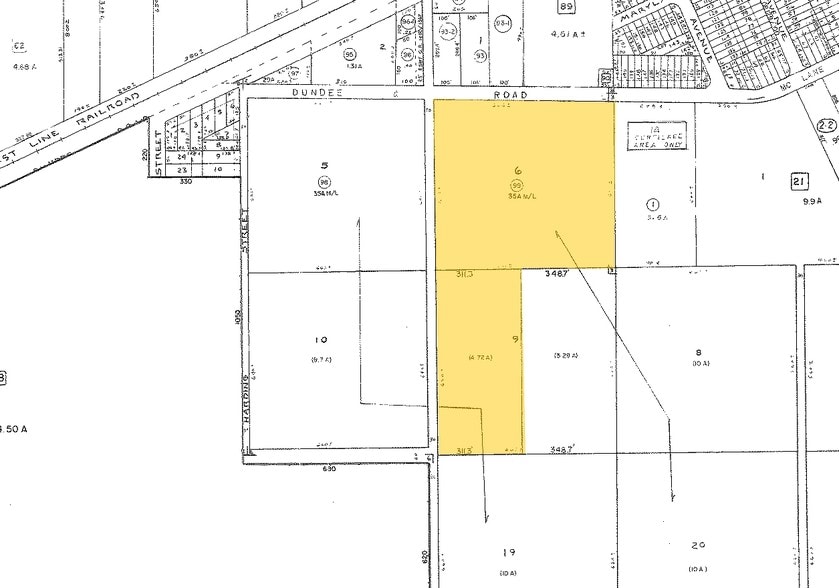 25524 Dundee Rd, Punta Gorda, FL à vendre - Plan cadastral - Image 2 de 2