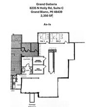 8235 N Holly Rd, Grand Blanc, MI à louer Plan d’étage- Image 1 de 1