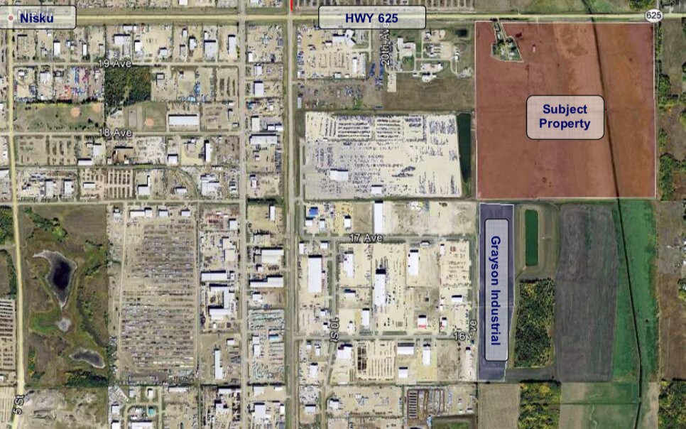 245 And Hwy 625, Nisku, AB for sale Aerial- Image 1 of 1