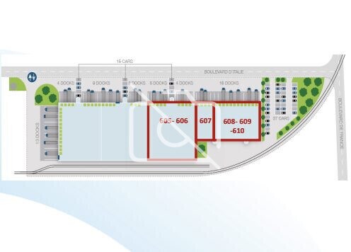 Industriel dans Lieusaint à louer - Plan de site - Image 3 de 3