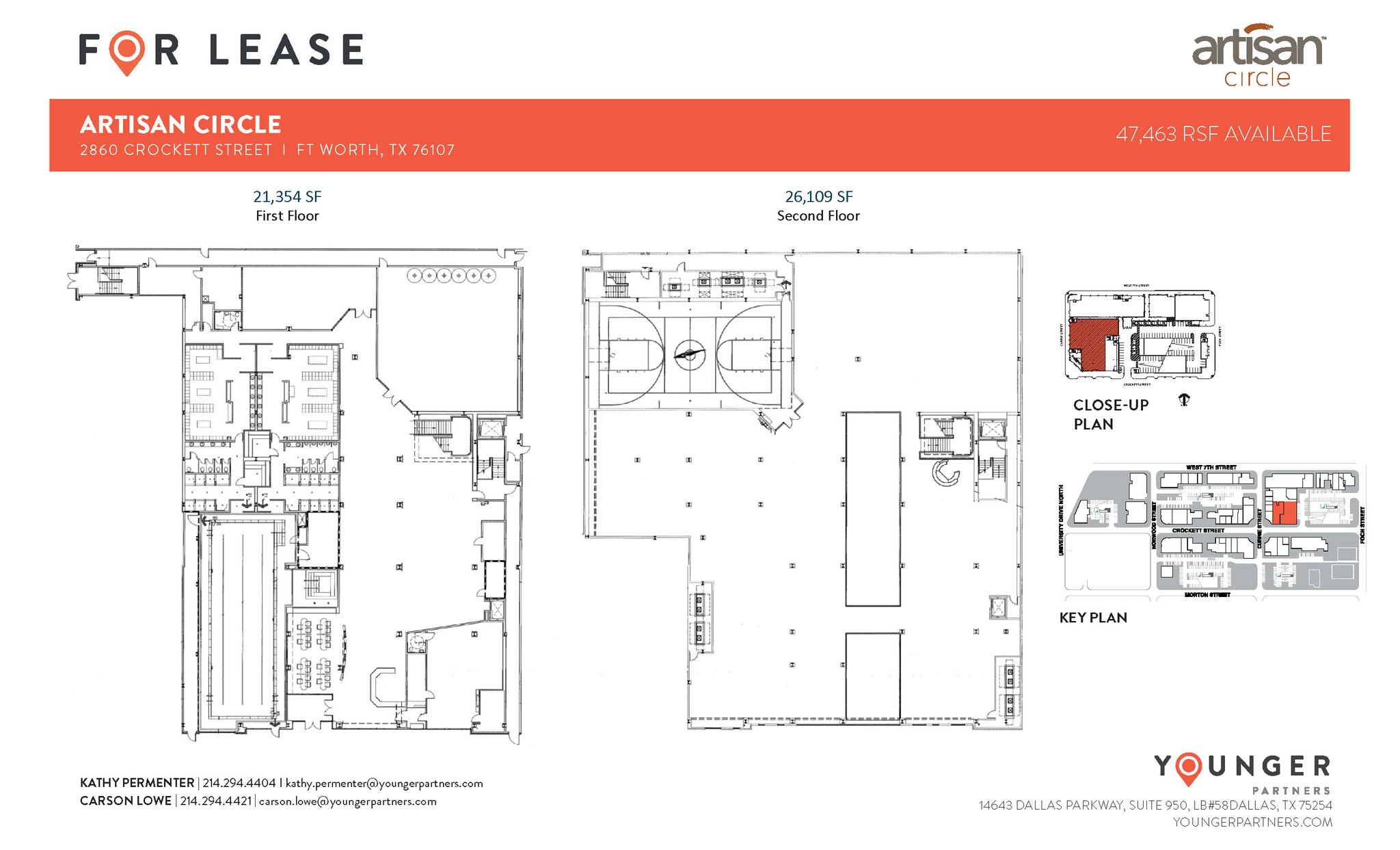 2973 W 7th St, Fort Worth, TX for lease Floor Plan- Image 1 of 1