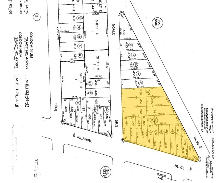 8383 Wilshire Blvd, Beverly Hills, CA for lease - Plat Map - Image 2 of 58