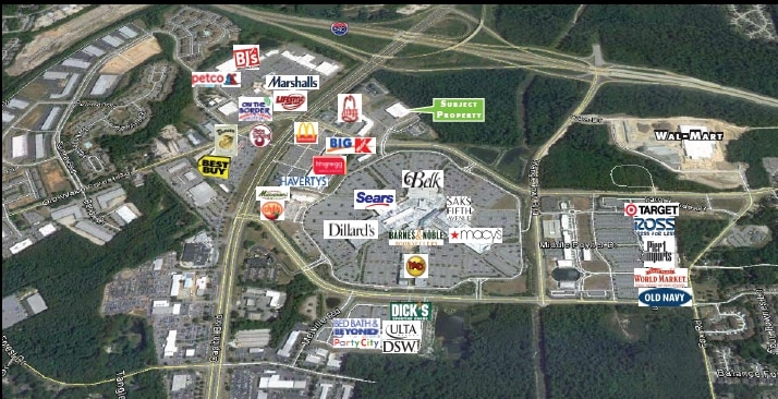 6401 Town Center Dr, Raleigh, NC à vendre - Aérien - Image 2 de 3