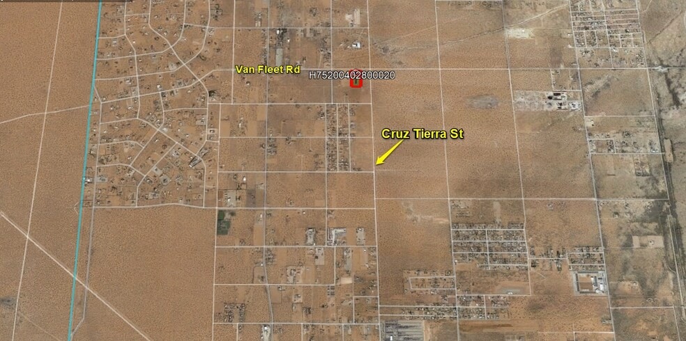 0 Van Fleet rd, El Paso, TX à vendre - Photo du bâtiment - Image 3 de 3