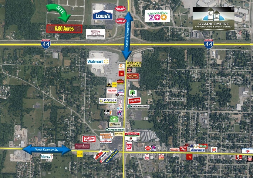 I-44 & N Park Ave, Springfield, MO à vendre - Photo du bâtiment - Image 2 de 2