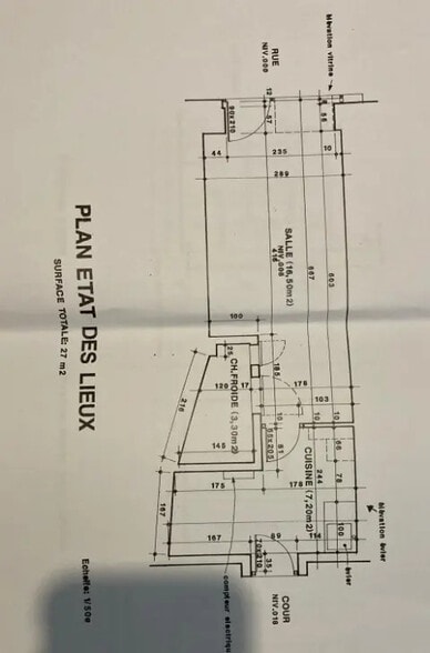 Retail in Paris for lease - Floor Plan - Image 3 of 3