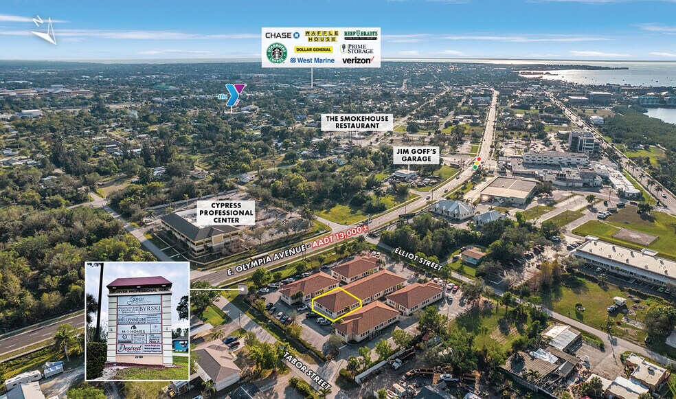 25086 Olympia Ave, Punta Gorda, FL à vendre - Aérien - Image 2 de 8