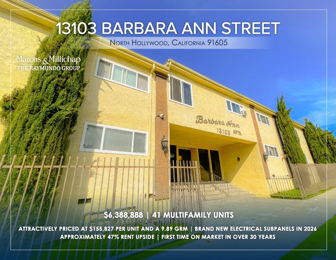 13103 Barbara Ann St, North Hollywood, CA à vendre Photo du bâtiment- Image 1 de 14