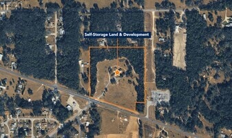 7655 E Highway 25, Belleview, FL - Aérien  Vue de la carte