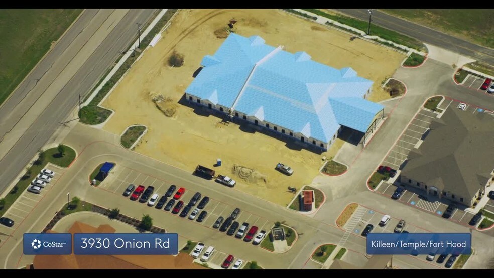 3800 So W S Young Dr, Killeen, TX for lease - Aerial Video - Image 2 of 10