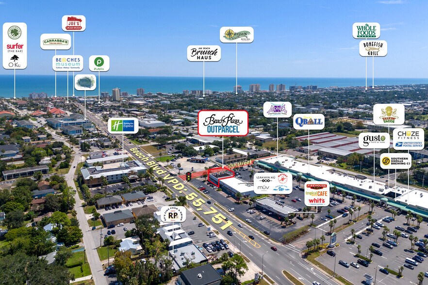 1198 Beach Blvd, Jacksonville Beach, FL à louer - Photo du bâtiment - Image 3 de 9