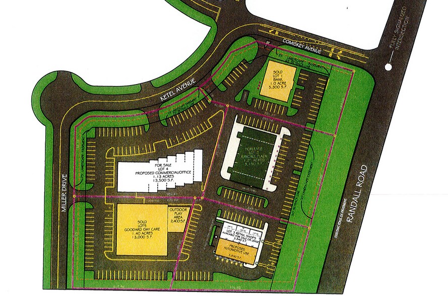 Randall Rd, North Aurora, IL à vendre - Plan de site - Image 2 de 7